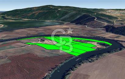 KARACABEY / AKÇASUSURLUK'TA 124 DÖNÜM SATILIK ARAZİ