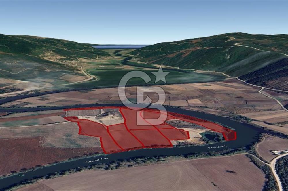 KARACABEY / AKÇASUSURLUK'TA 124 DÖNÜM SATILIK ARAZİ