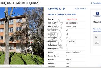 EMEK 8. CADDE 2+1 1.KAT BOŞ DAİRE (MÜCAHİT ÇOBAN) - 4 - 340461