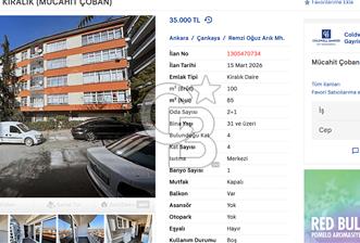 KUVETY CADDESİ 2+1 KİRALIK (MÜCAHİT ÇOBAN)  - 1 - 340531
