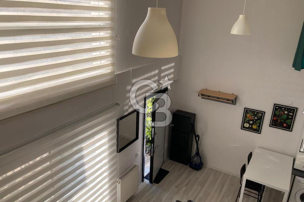 Seyrek Stüdyo City de Bahçe Katı Loft 1+1 Kiralık Daire