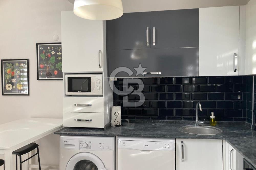 Seyrek Stüdyo City de Bahçe Katı Loft 1+1 Kiralık Daire