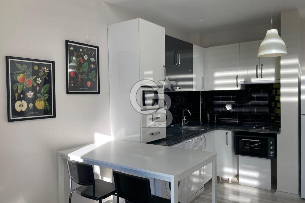 Seyrek Stüdyo City de Bahçe Katı Loft 1+1 Kiralık Daire