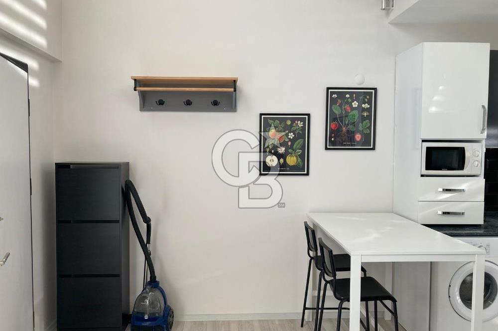 Seyrek Stüdyo City de Bahçe Katı Loft 1+1 Kiralık Daire