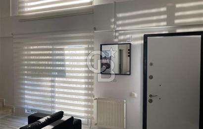 Seyrek Stüdyo City de Bahçe Katı Loft 1+1 Kiralık Daire