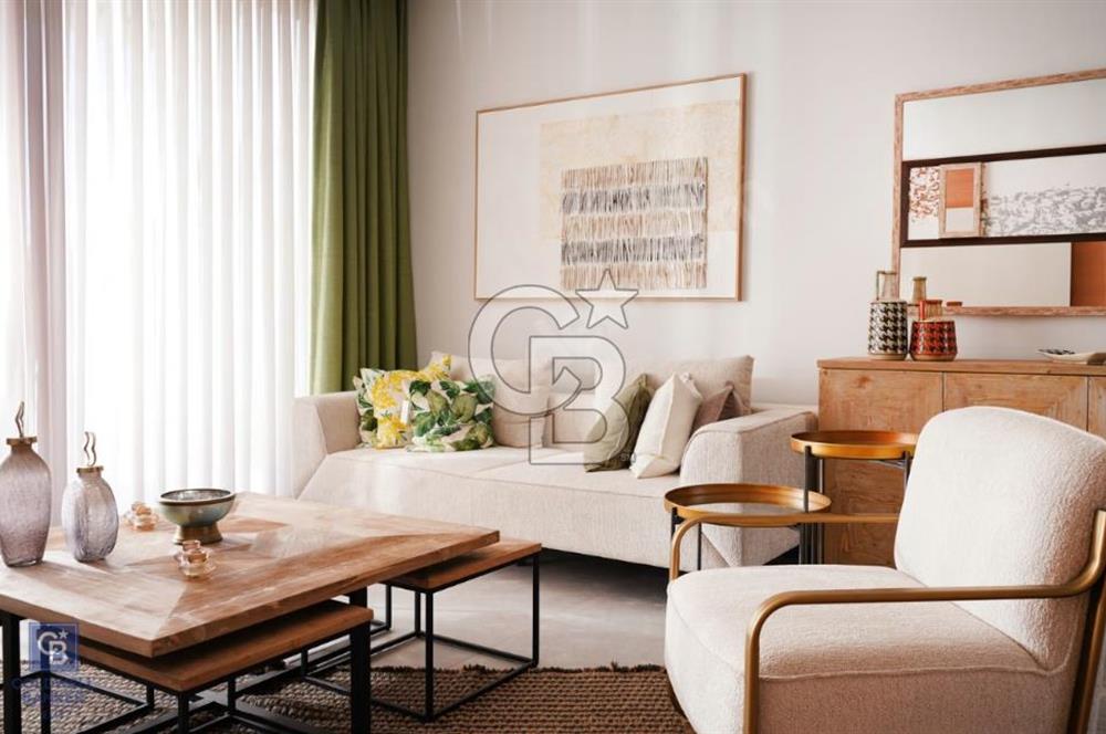 BODRUM MUMCULAR'DA LÜKS SİTEDE DOĞA MANZARALI FLAT VİLLA