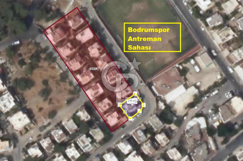 Bodrum Spor Antreman Sahasına Komşu 6+3 satılık Müstakil Ev