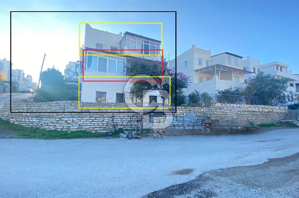 Bodrum Spor Antreman Sahasına Komşu 6+3 satılık Müstakil Ev