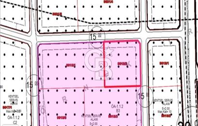 CB'DEN TEK TAPU KENTSEL SERVİS ALAN İMARLI SATILIK TİCARİ ARSA