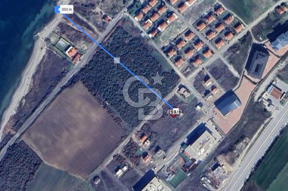 ÇANAKKALE LAPSEKİ'DE KÖPRÜ VE BOĞAZ MANZARALI İMARLI ARSA