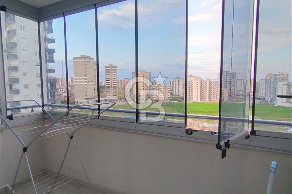 ÇARKIPAREDE STADYUM YAKINI FULL EŞYALI CAM BALKONLU 1+1 DAİRE