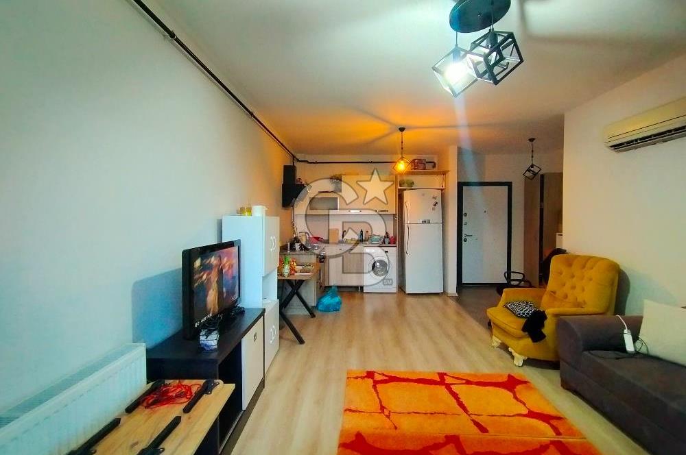 ÇARKIPAREDE STADYUM YAKINI FULL EŞYALI CAM BALKONLU 1+1 DAİRE