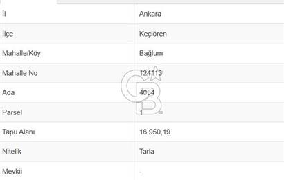 BAĞLUM'DA, İMAR SINIRINDA, SATILIK TARLA HİSSESİ