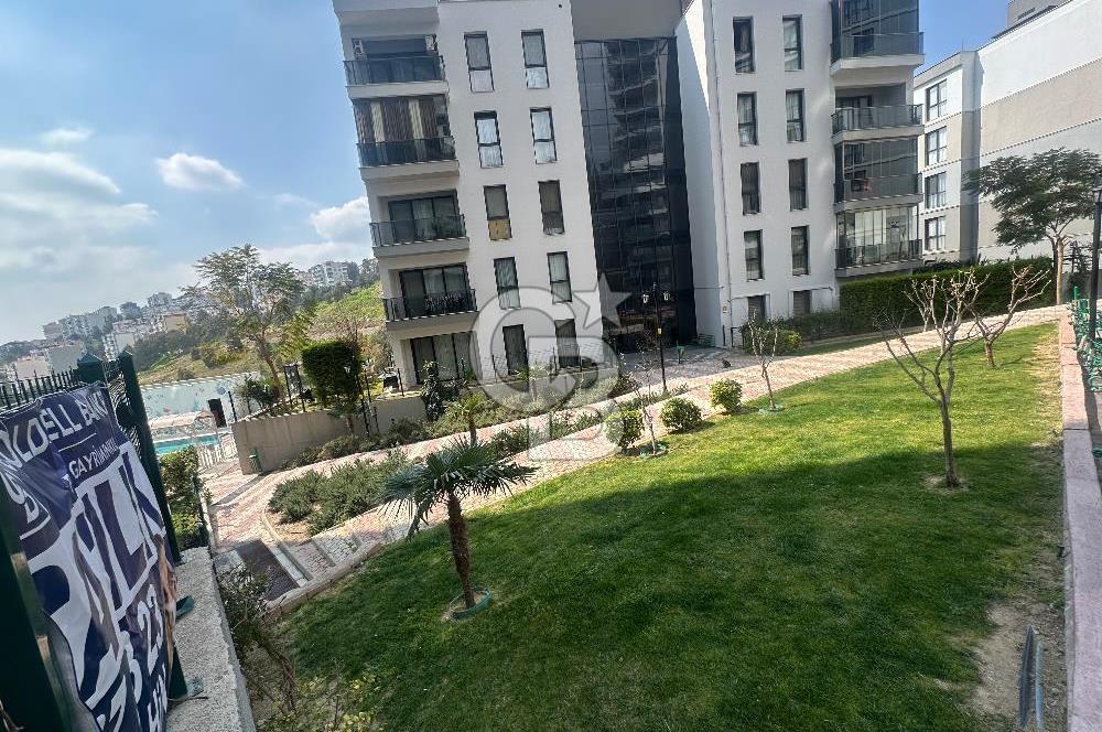 Çiğli Park Yaşam Santorini Sitesi’nde Önü Açık, Büyük Bahçeli Fırsat Daire