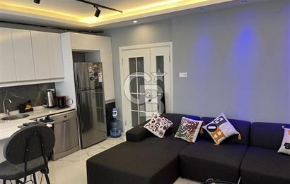 Sahile yakın full tadilatlı 1+1 özel tasarım daire 