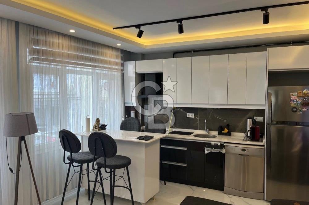 Sahile yakın full tadilatlı 1+1 özel tasarım daire 