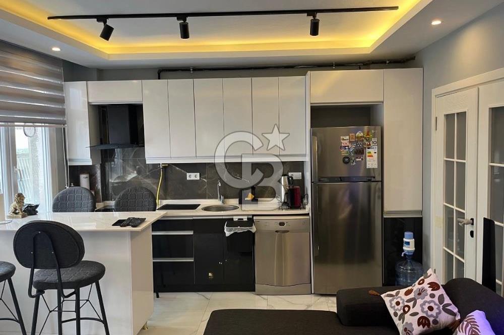 Sahile yakın full tadilatlı 1+1 özel tasarım daire 