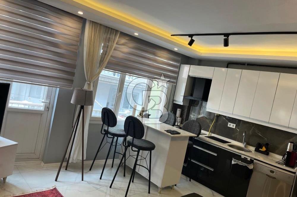 Sahile yakın full tadilatlı 1+1 özel tasarım daire 