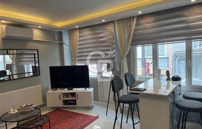 Sahile yakın full tadilatlı 1+1 özel tasarım daire 