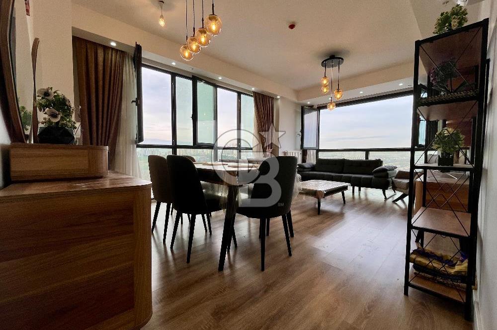 AKZİRVE STRADA 1'DE SATILIK 3+1 VADİ MANZARALI FULL EŞYALI DAİRE