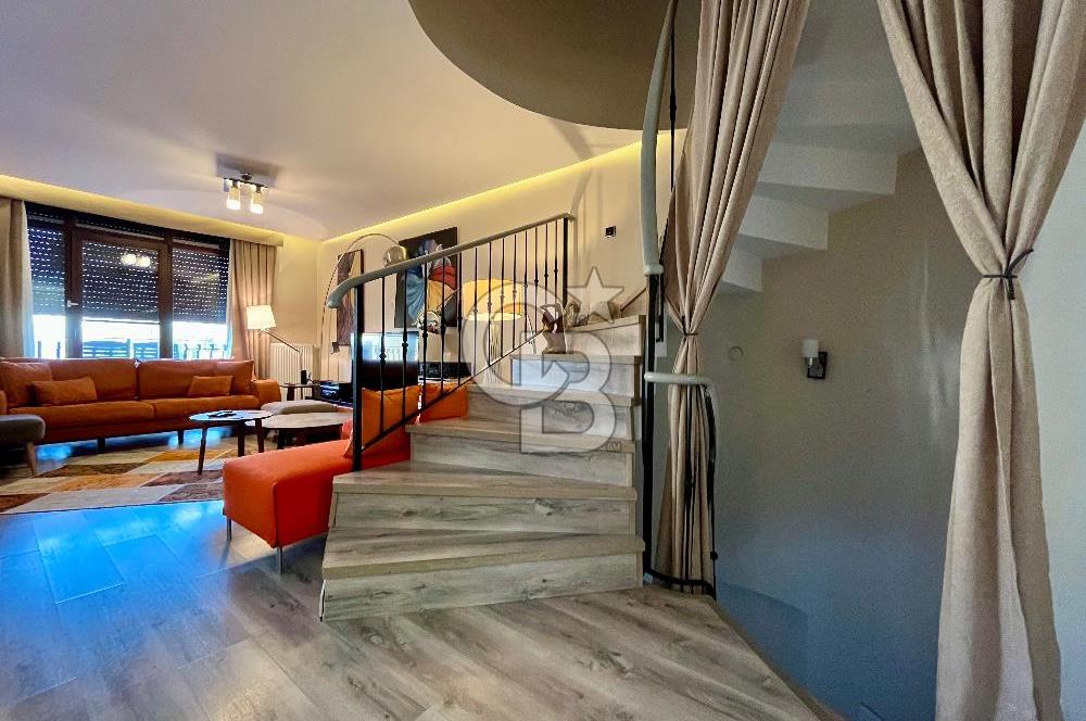 BAHÇEŞEHİR EBRULİ EVLERİ'NDE ÖZEL TASARIM 4+3 SATILIK LÜKS VİLLA