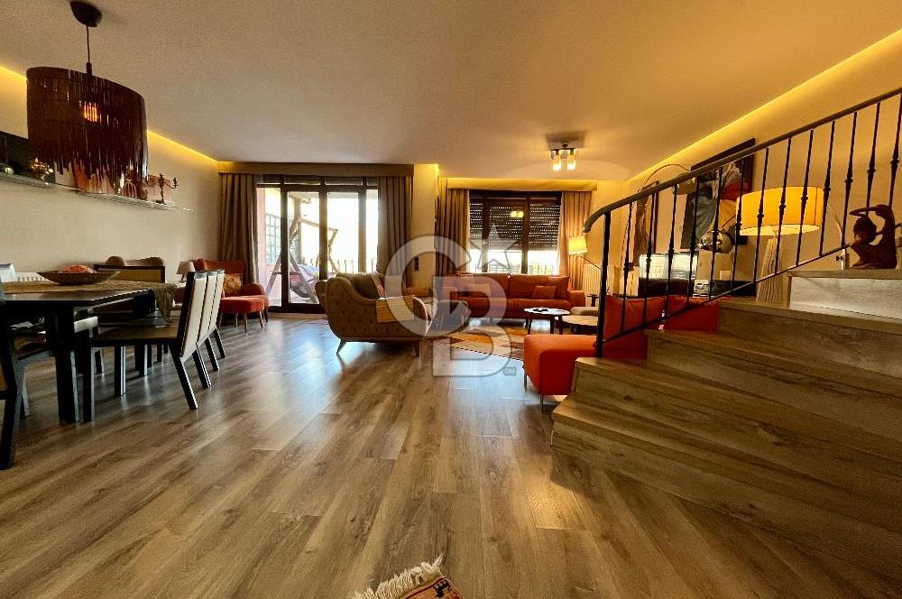 BAHÇEŞEHİR EBRULİ EVLERİ'NDE ÖZEL TASARIM 4+3 SATILIK LÜKS VİLLA