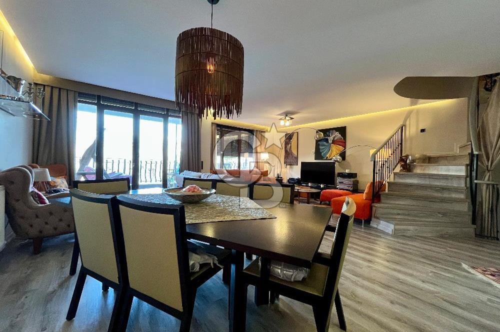 BAHÇEŞEHİR EBRULİ EVLERİ'NDE ÖZEL TASARIM 4+3 SATILIK LÜKS VİLLA