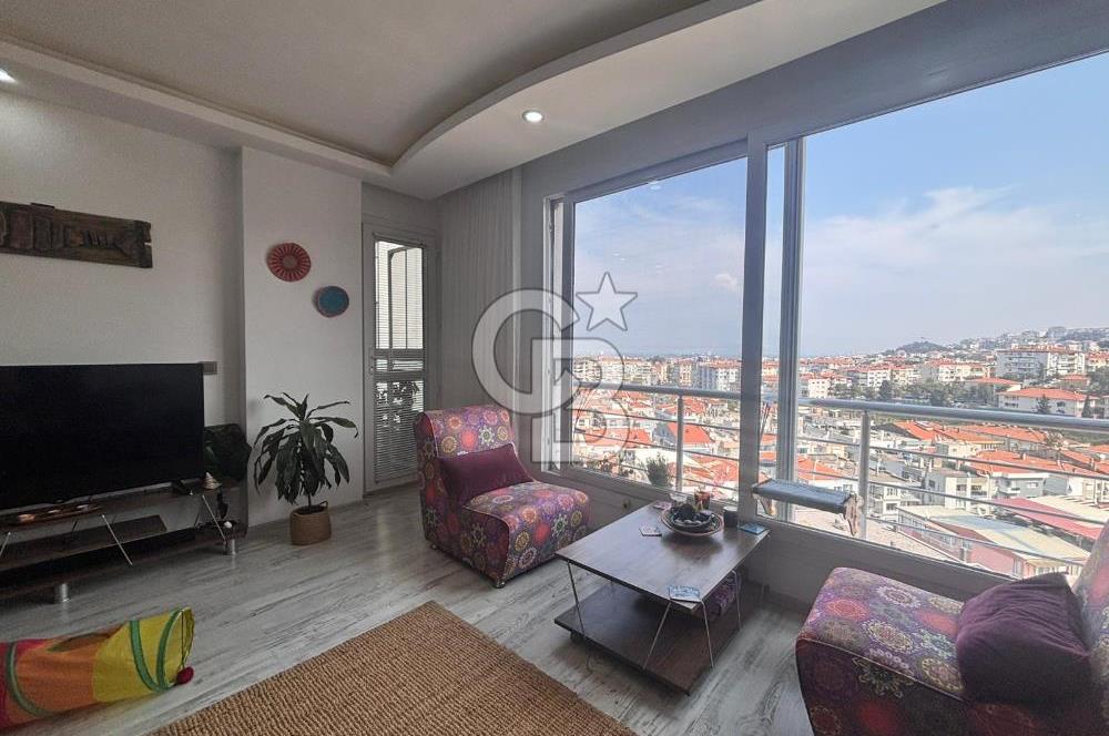 CB YALIDAN DENİZ MANZARALI ASANSÖRLÜ GENÇ BİNADA 3+1 DAİRE