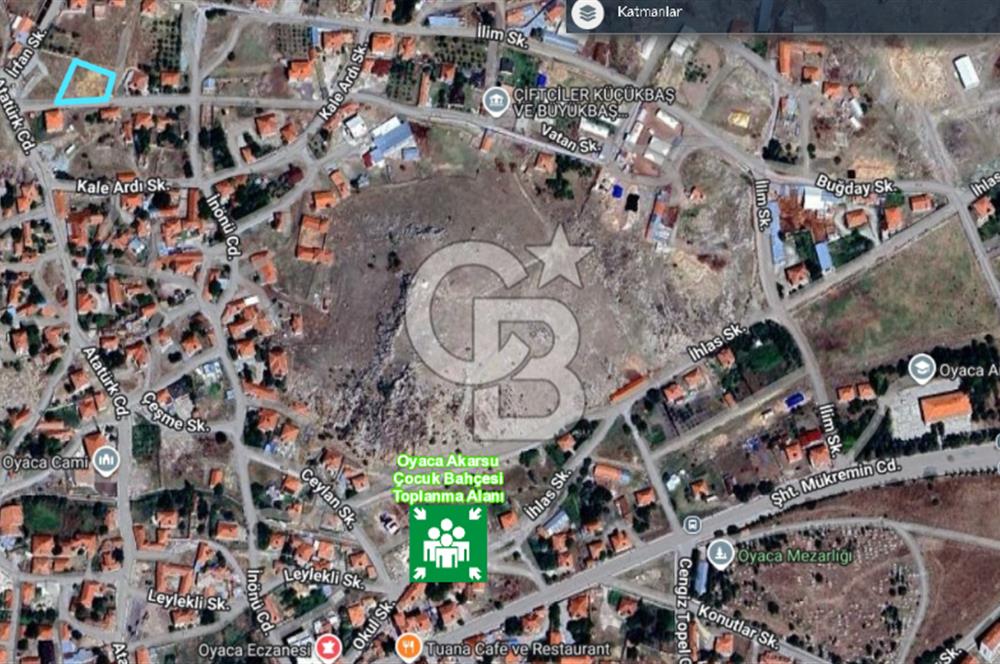 CB VİZYON dan Gölbaşı Oyaca da 900m2 Satılık Arsa