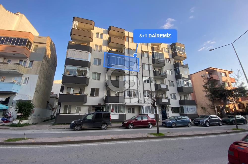 ÇANAKKALE MERKEZ CEVATPAŞA CADDE ÜZERİ GENİŞ SATILIK 3+1 DAİRE