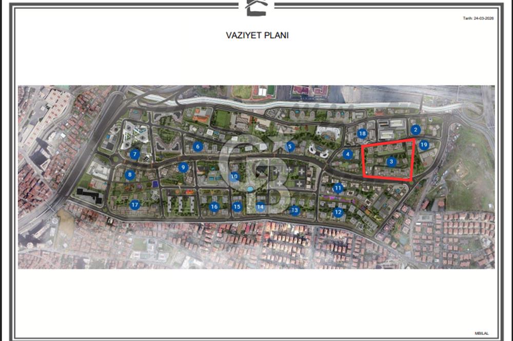 EMLAK KONUT YENİFİKİRTEPE 3. ETAP SATILIK ŞEREFİYELİ 3+1 DAİRE