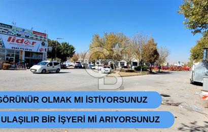 Konya Adana Çevre Yolu'nda Satılık 240m² Köşe Dükkan