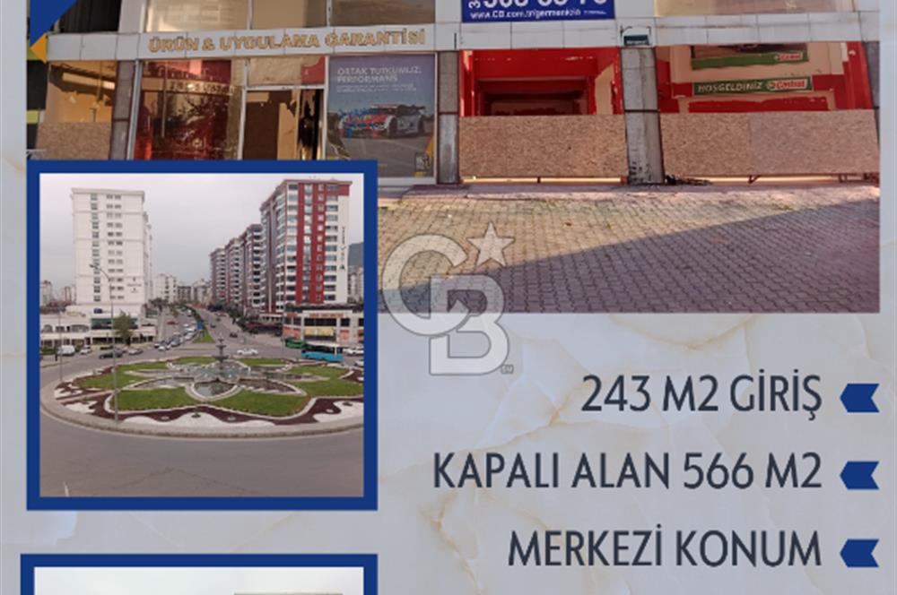 CB'DEN NİŞANTAŞI KAVŞĞNDA,MERİDYEN LOFT KARŞISNDA KİRALIK İŞYERİ
