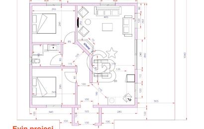 Bornova Yakaköyde Satılık Bağ ve 2+1 ev