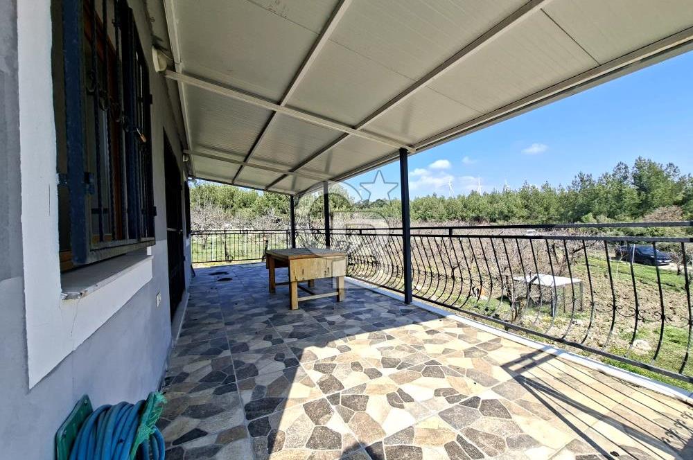 Bornova Yakaköyde Satılık Bağ ve 2+1 ev