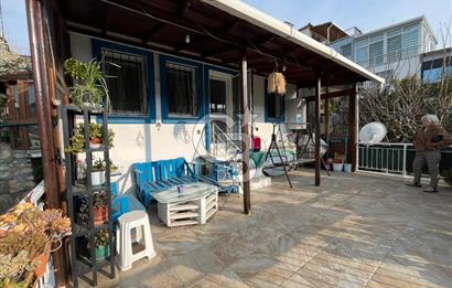 Yenifoça Alize Sitesi Teras Evlerde Deniz manzaralı 2+1 Yazlık