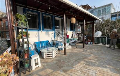 Yenifoça Alize Sitesi Teras Evlerde Deniz manzaralı 2+1 Yazlık