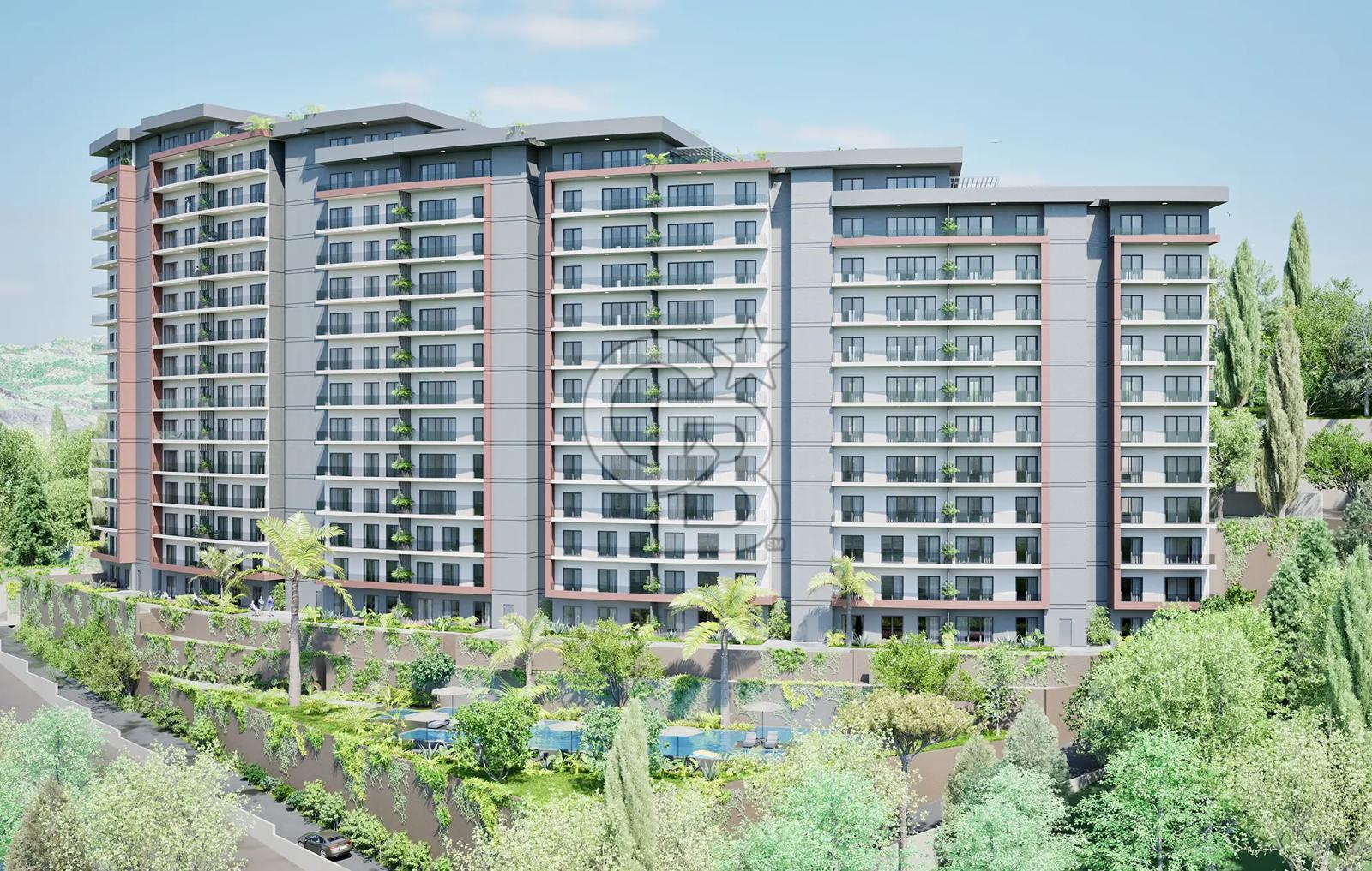 Çiğli Yakakent'te Nevora Yaşam Sitesi 1+1 Satılık Daire
