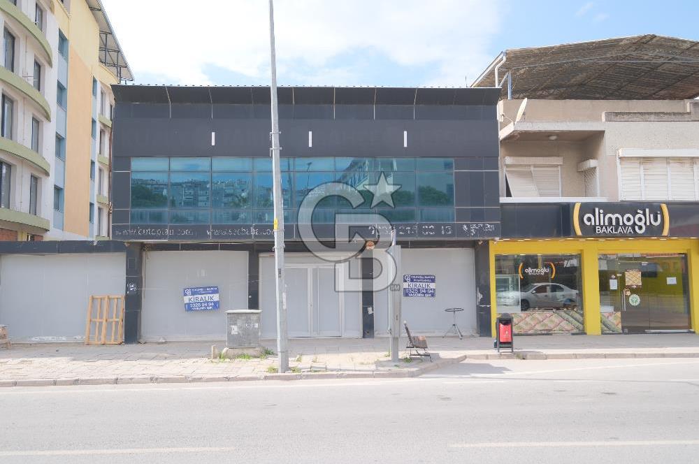 KÜÇÜK ÇİĞLİ ANADOLU CD CEPHE KİRALIK DÜKKAN MAĞAZA DEPO
