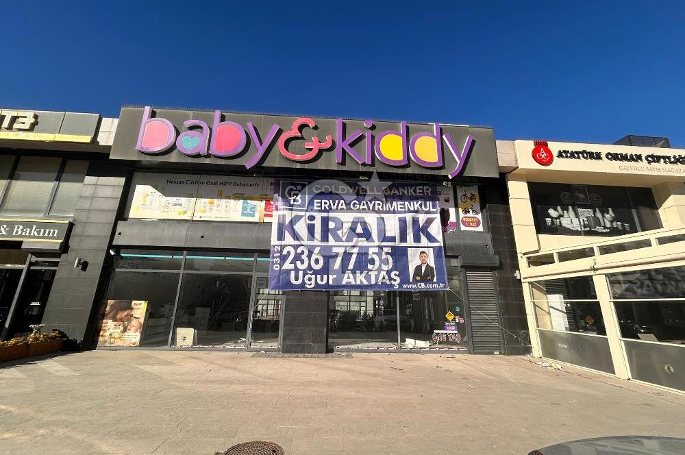 ALACAATLI DA TABELA DEĞERİ YÜKSEK 750 M2 KİRALIK CADDE DÜKKAN