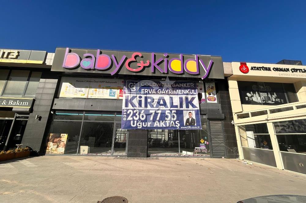ALACAATLI DA TABELA DEĞERİ YÜKSEK 750 M2 KİRALIK CADDE DÜKKAN