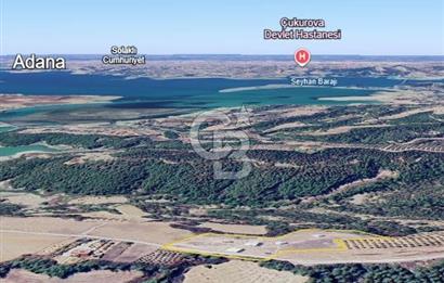 Çukurova Dörtler'de 3.000m² Doğayla İç İçe Yatırımlık Arsa