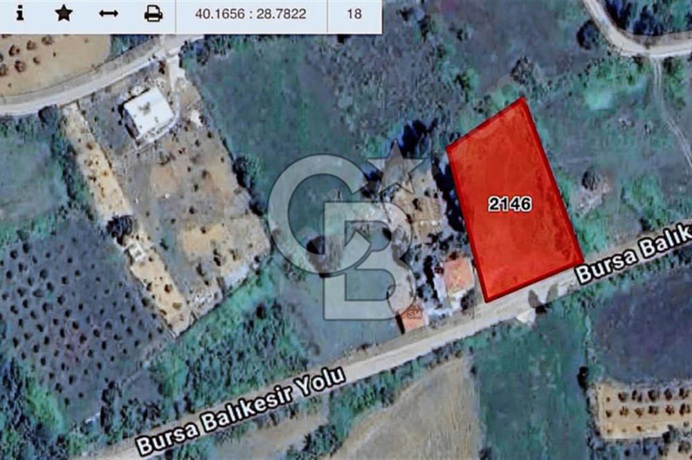 CB BLACK'TEN HASANAĞA'DA SATILIK 1.550 m2 ARAZİ