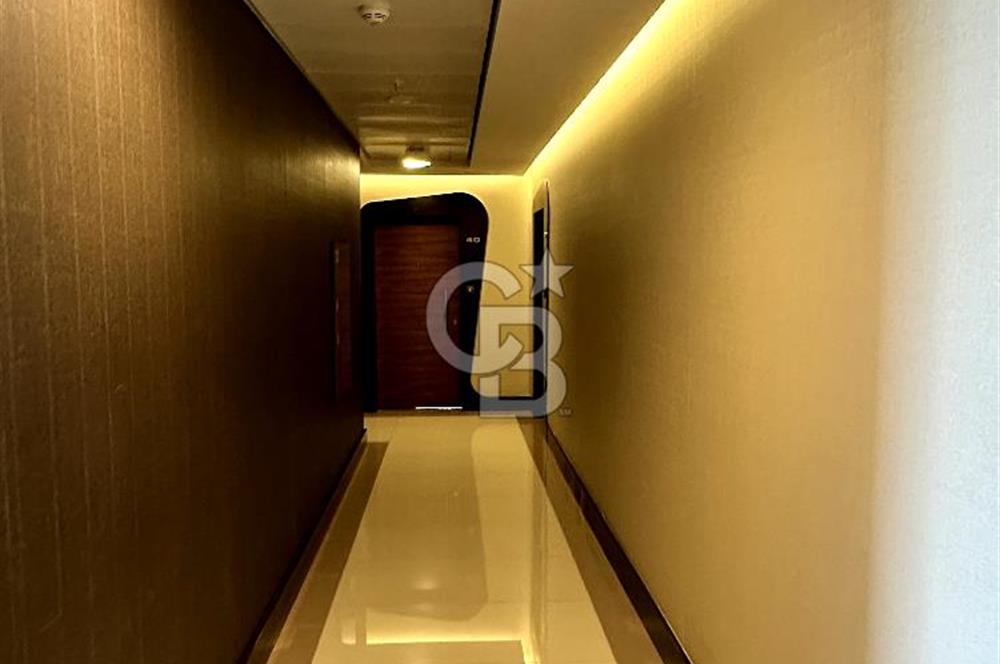 FOLKART TOWERS A KULE EŞYALI, BALKONLU KİRALIK 1+1 DAİRE