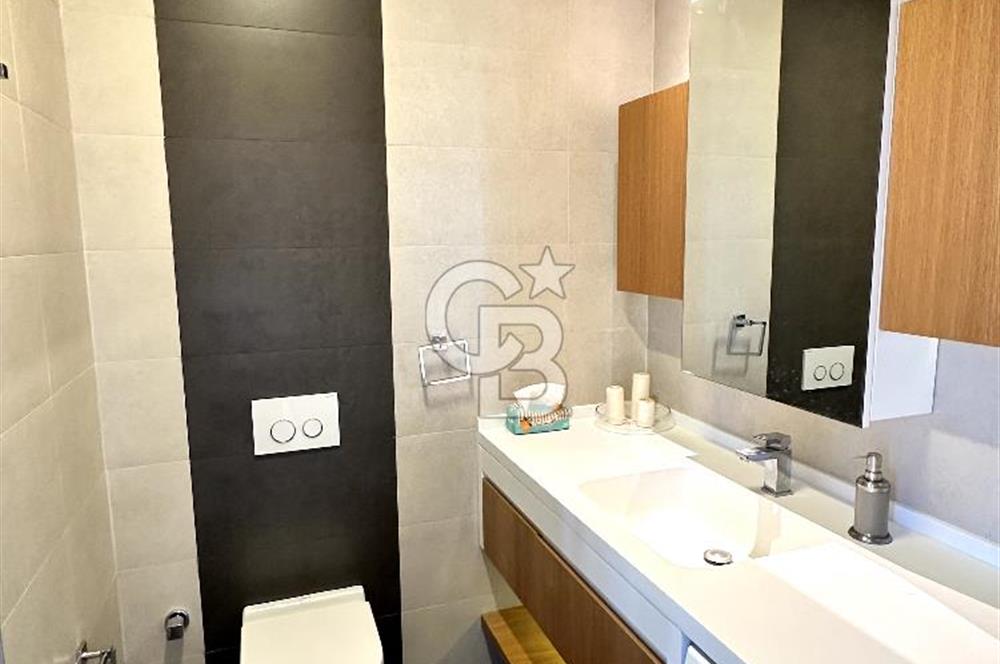 FOLKART TOWERS A KULE EŞYALI, BALKONLU KİRALIK 1+1 DAİRE