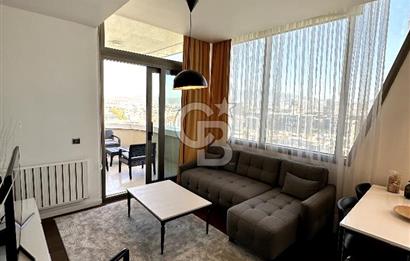 FOLKART TOWERS A KULE EŞYALI, BALKONLU KİRALIK 1+1 DAİRE