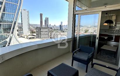 FOLKART TOWERS A KULE EŞYALI, BALKONLU KİRALIK 1+1 DAİRE