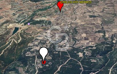 ÇAMLICA KÖYÜNDE DOĞA İLE BAŞ BAŞA 4003 M² TARLA