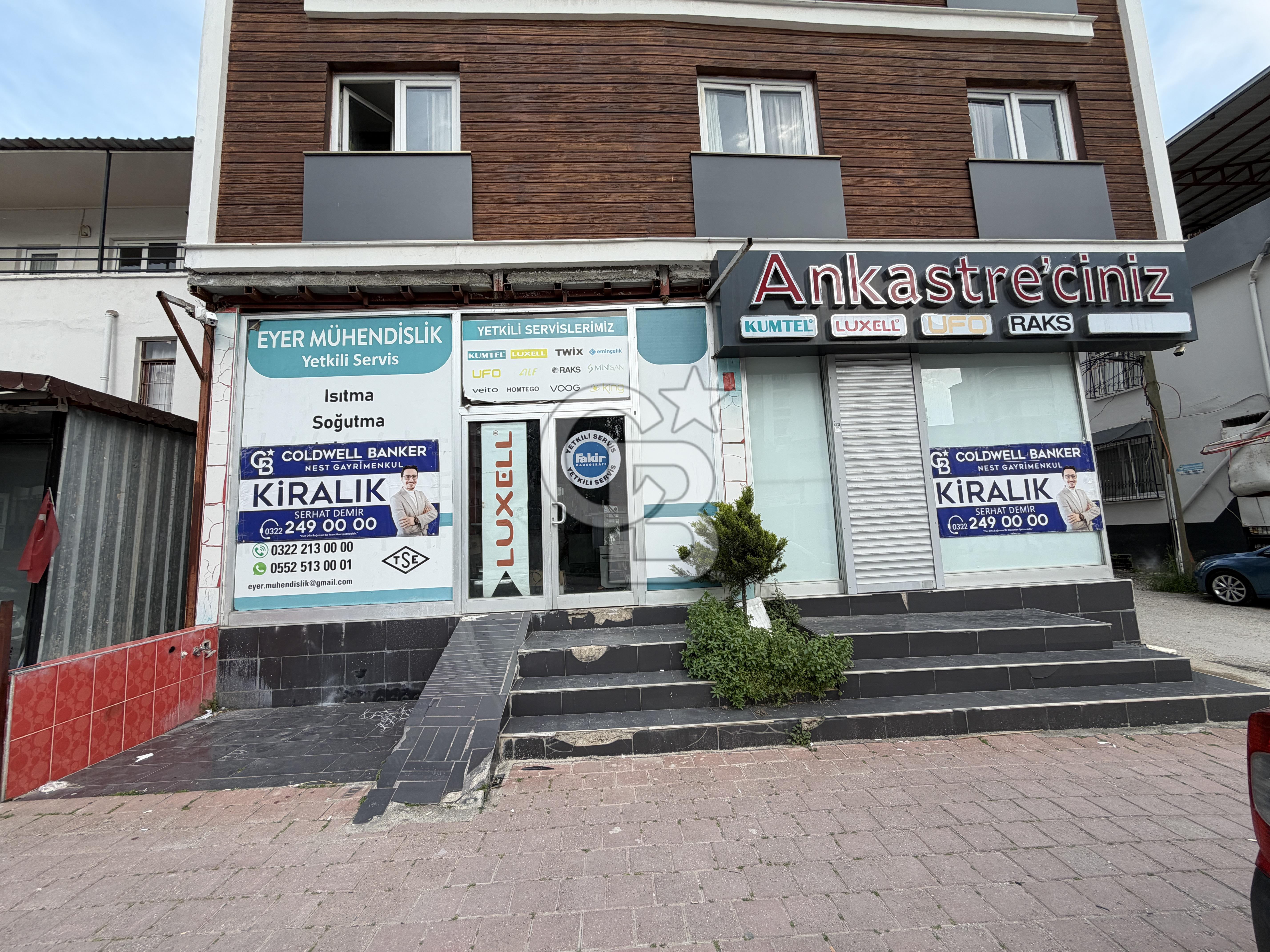 Kenan Evren & Turgut Özal'a Yakın 100 m2 Netli Kiralık Dükkan