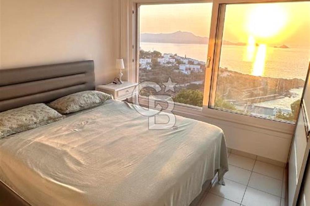 Yalıkavakta 2+1 Plajlı Deniz Manzaralı Eşyalı Kiralık Dubleks